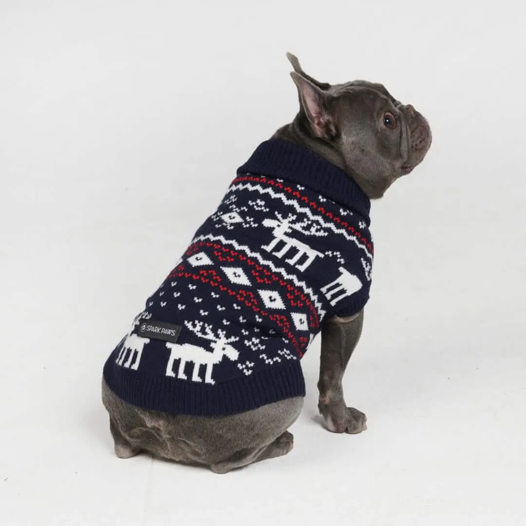 Christmas Dog Knit Sweater