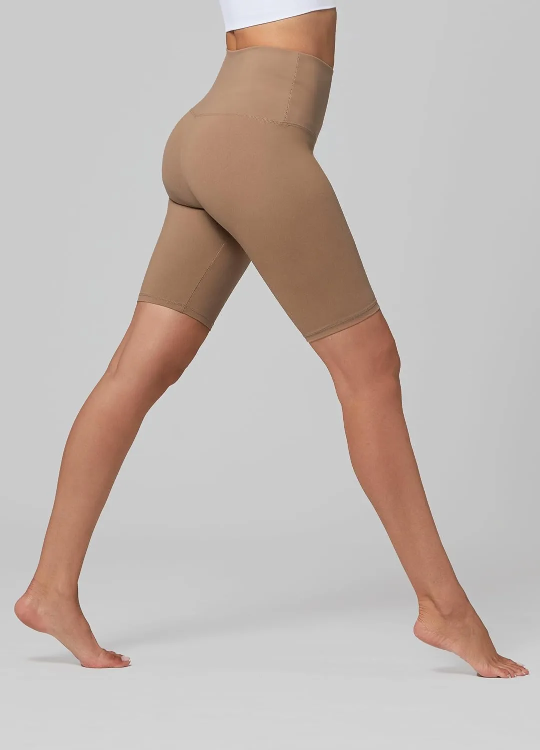 Conceited High Waisted Ultra Soft Leggings for Women - Full Length, Capri Length and Biker Shorts - Available in Plus Size