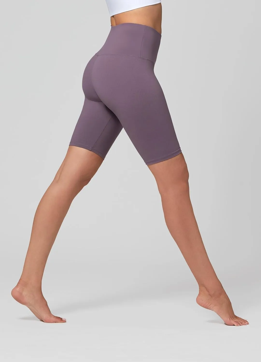 Conceited High Waisted Ultra Soft Leggings for Women - Full Length, Capri Length and Biker Shorts - Available in Plus Size