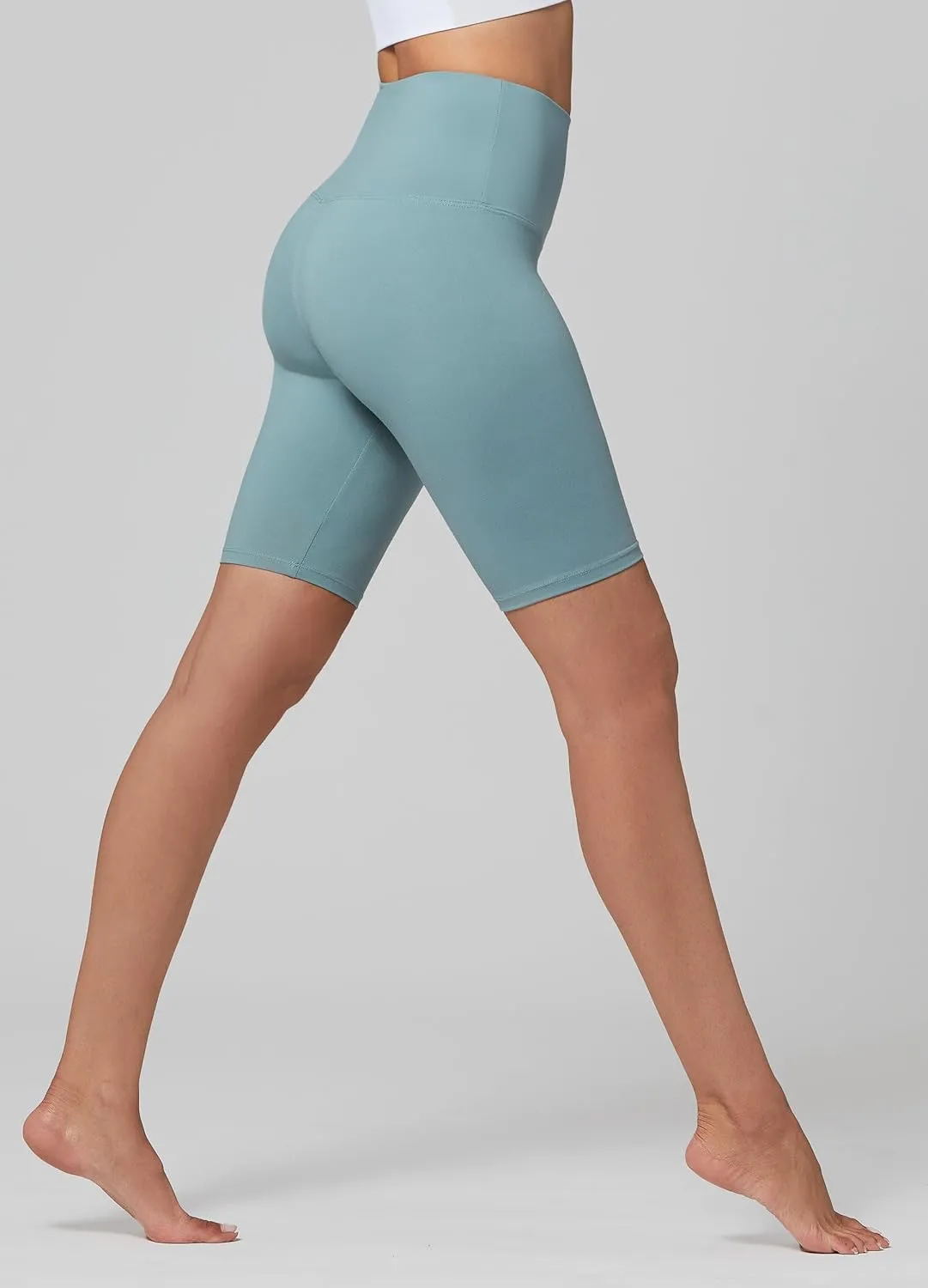 Conceited High Waisted Ultra Soft Leggings for Women - Full Length, Capri Length and Biker Shorts - Available in Plus Size