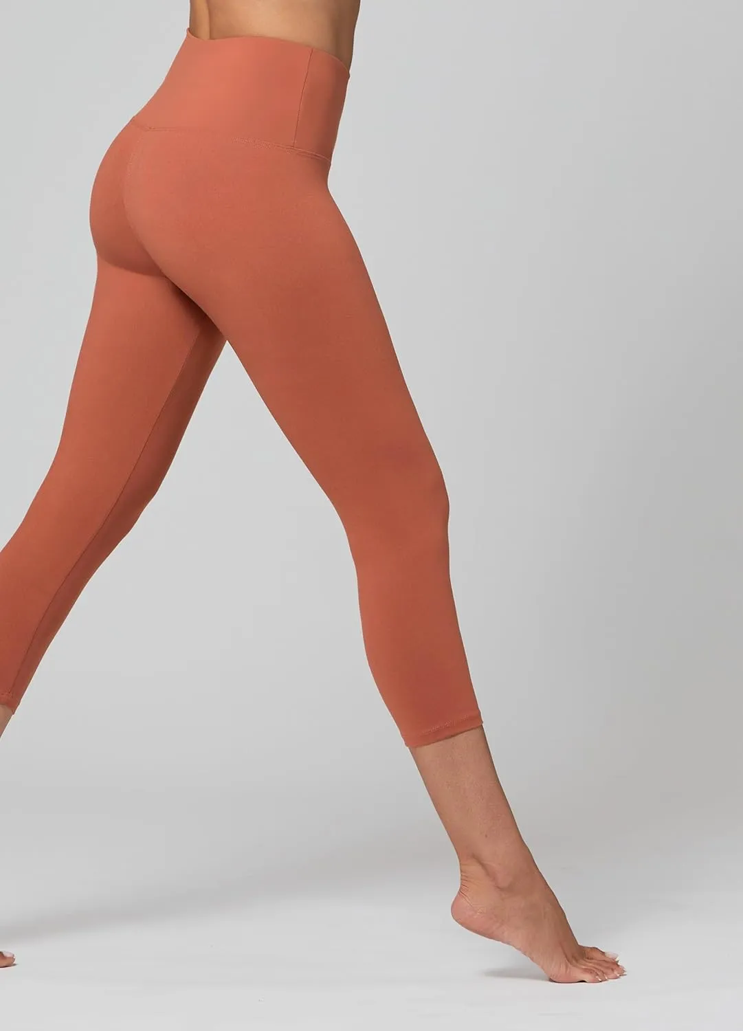 Conceited High Waisted Ultra Soft Leggings for Women - Full Length, Capri Length and Biker Shorts - Available in Plus Size