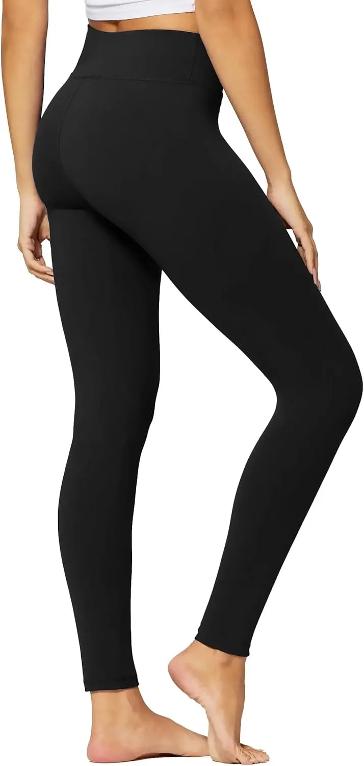 Conceited Ultra Soft Leggings for Women - Full Length, Biker Shorts and Capri's - High Rise - Regular and Plus Size