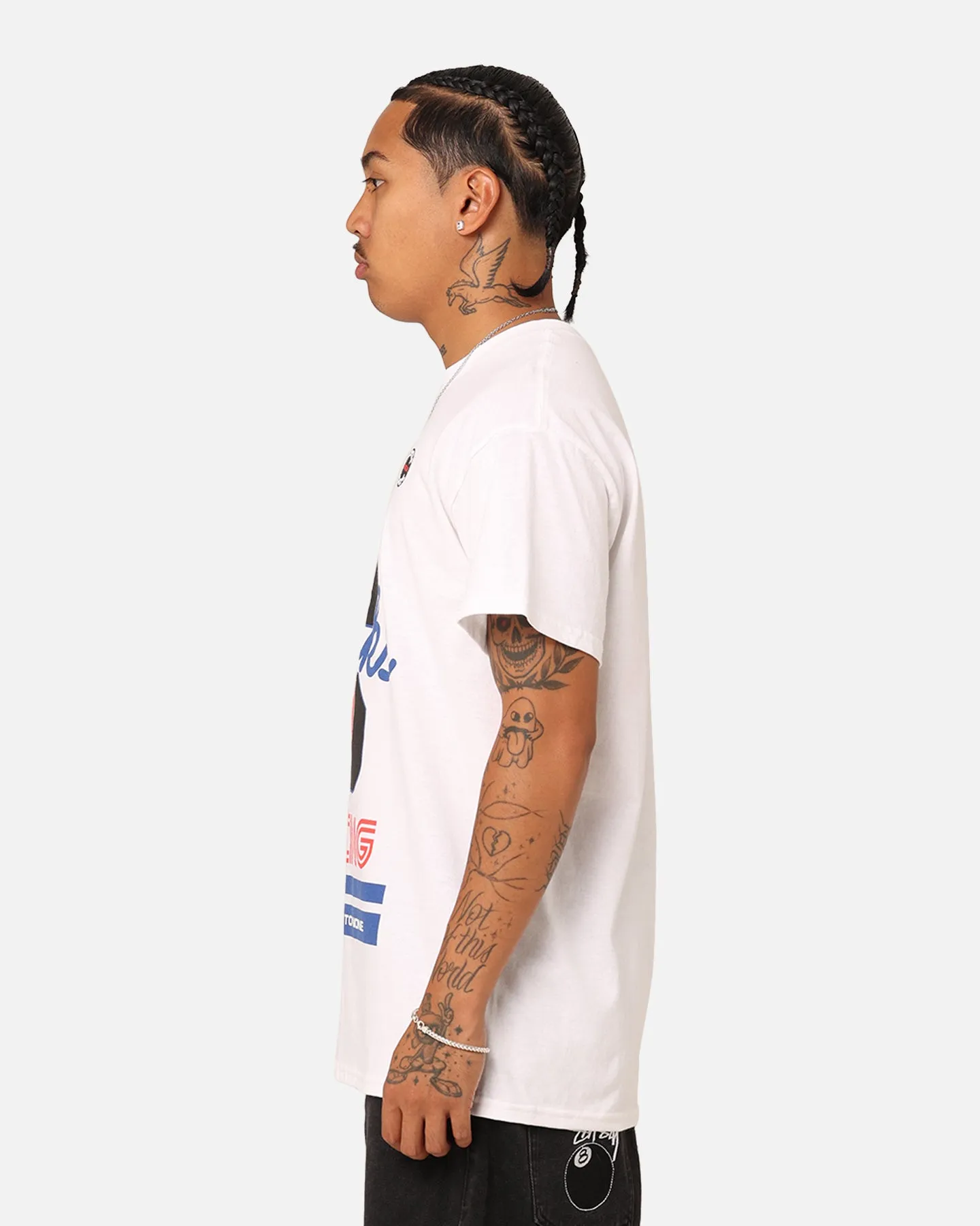 Crooks & Castles Racing T-Shirt White
