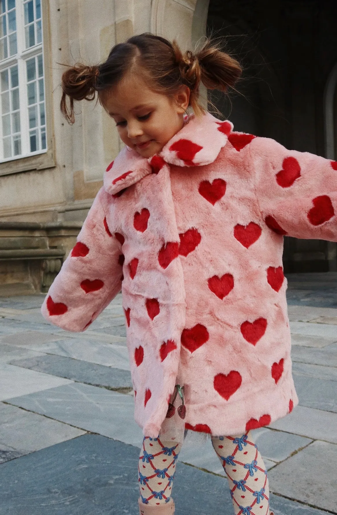fuzzie coat - coeur mellow
