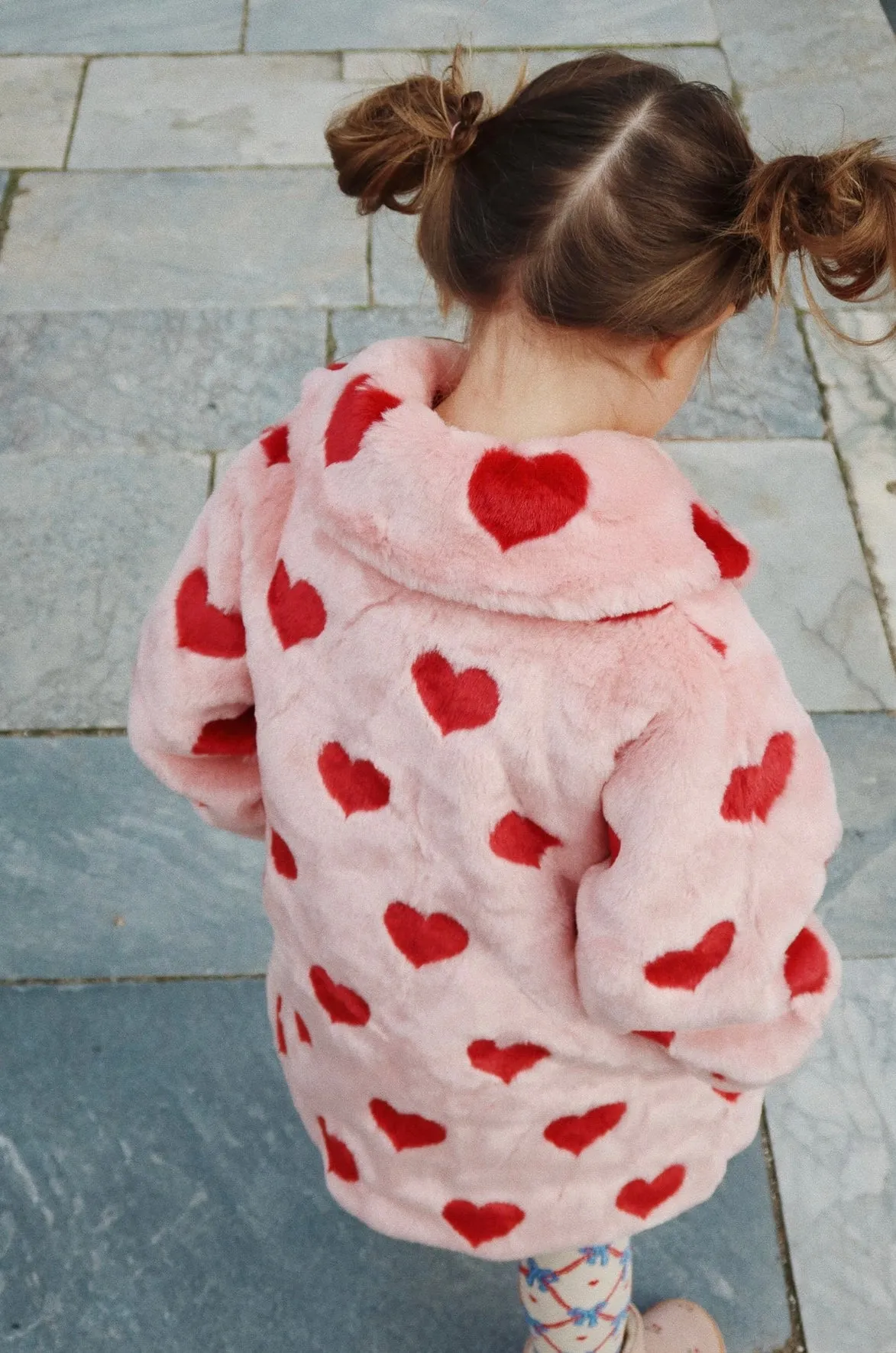 fuzzie coat - coeur mellow