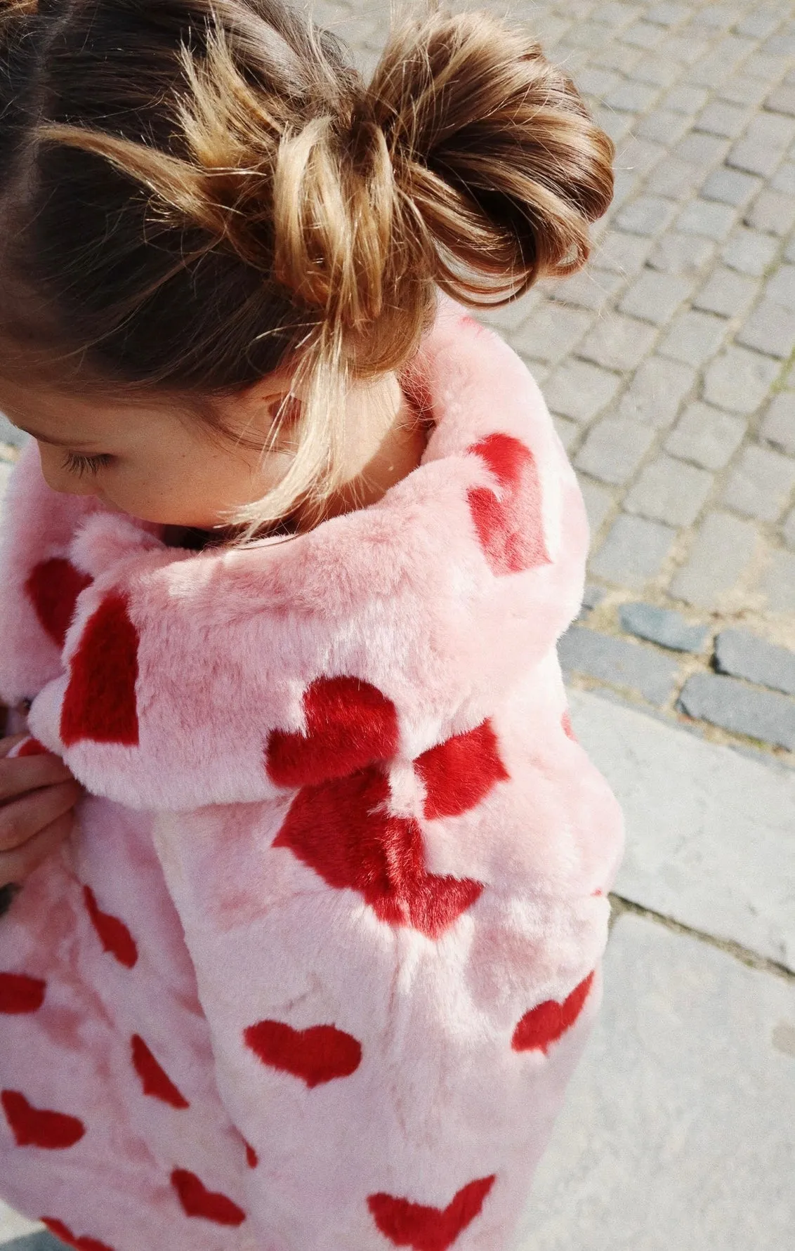 fuzzie coat - coeur mellow