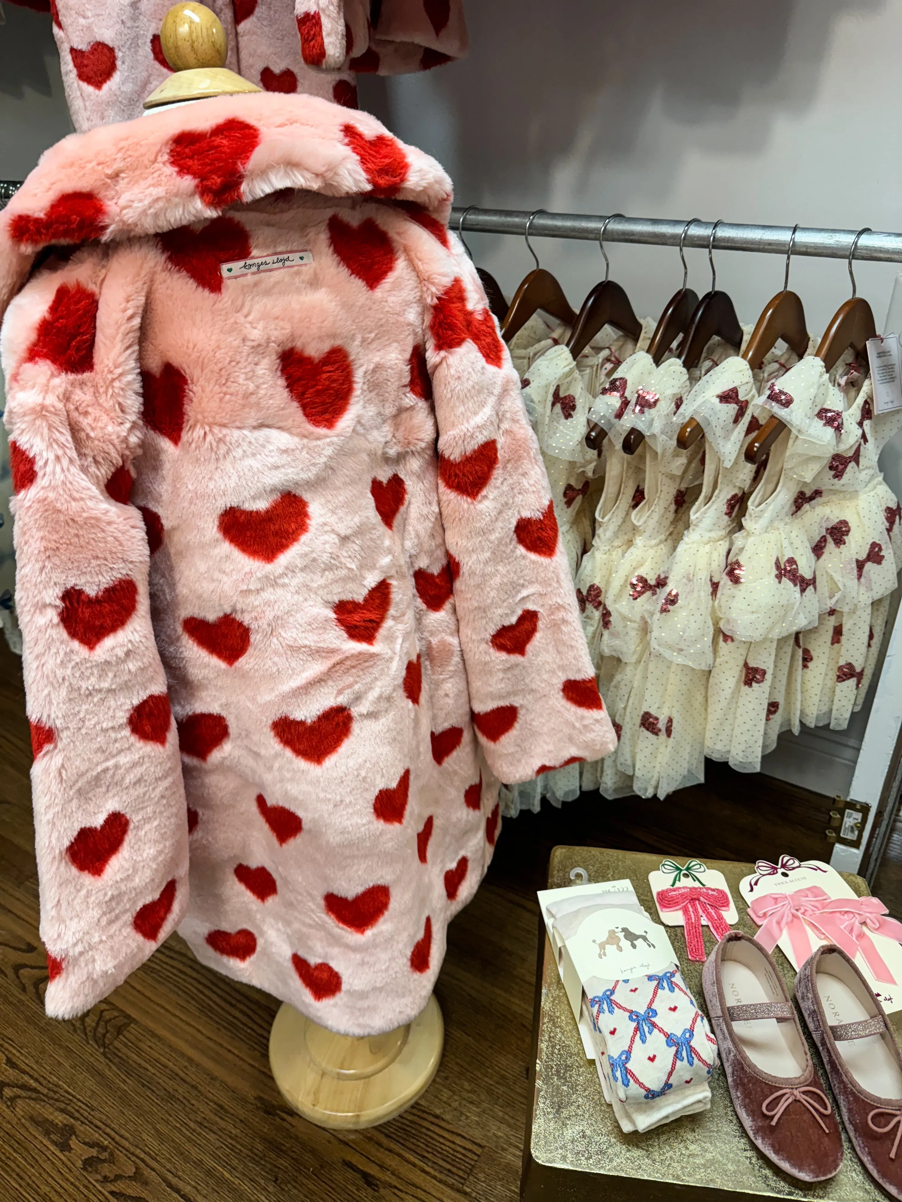 fuzzie coat - coeur mellow