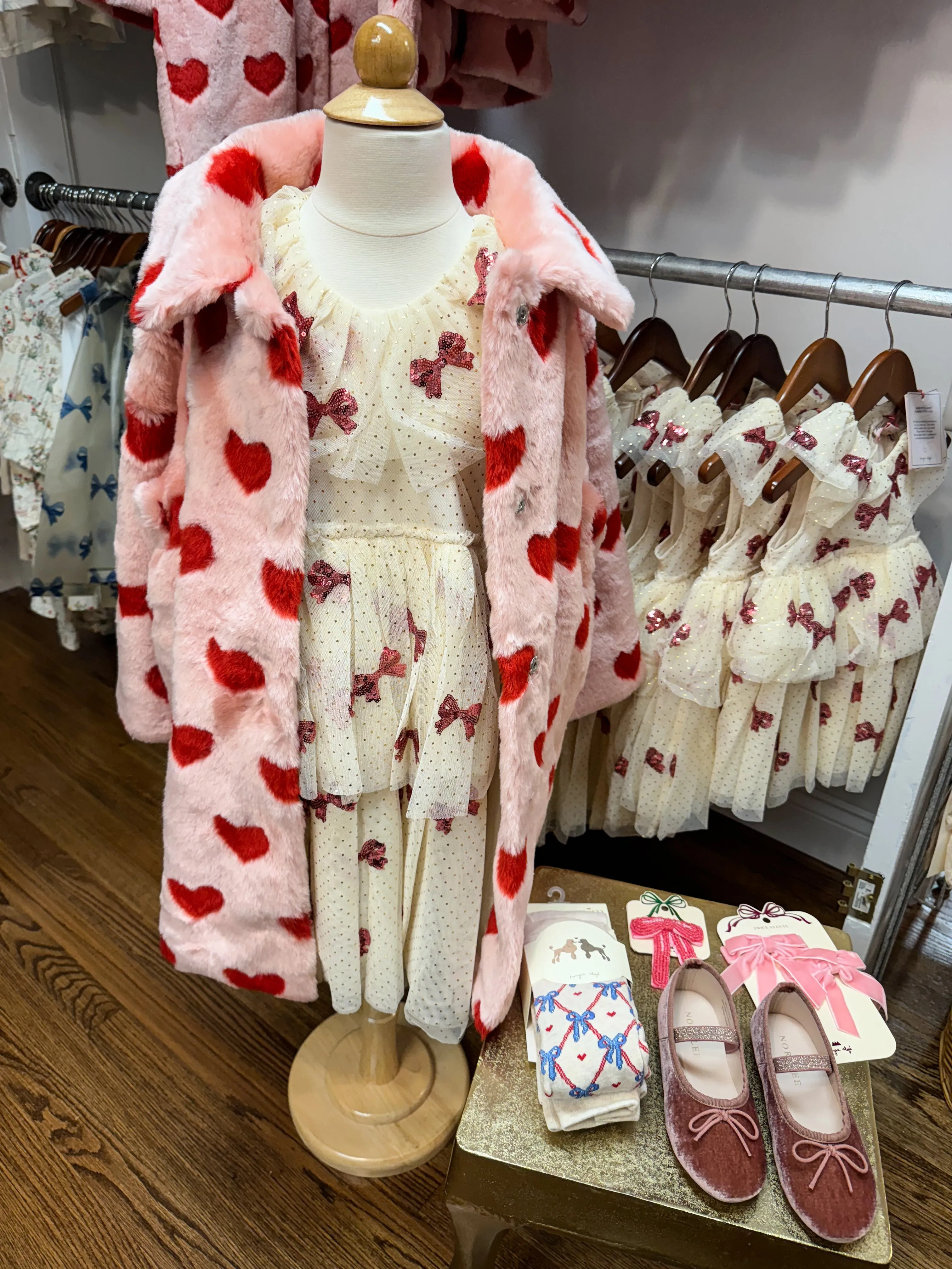 fuzzie coat - coeur mellow