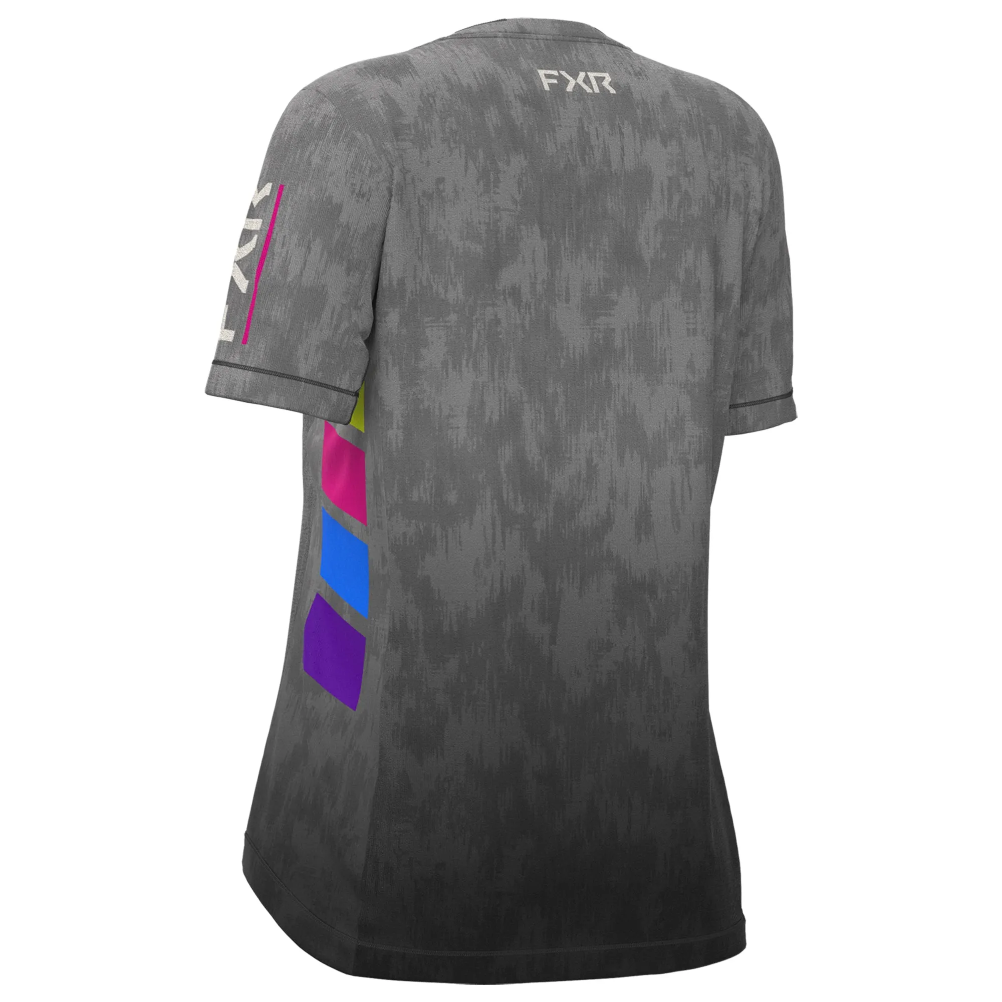 FXR ProFlex UPF Short Sleeve Jersey T-Shirt Grey Fusion