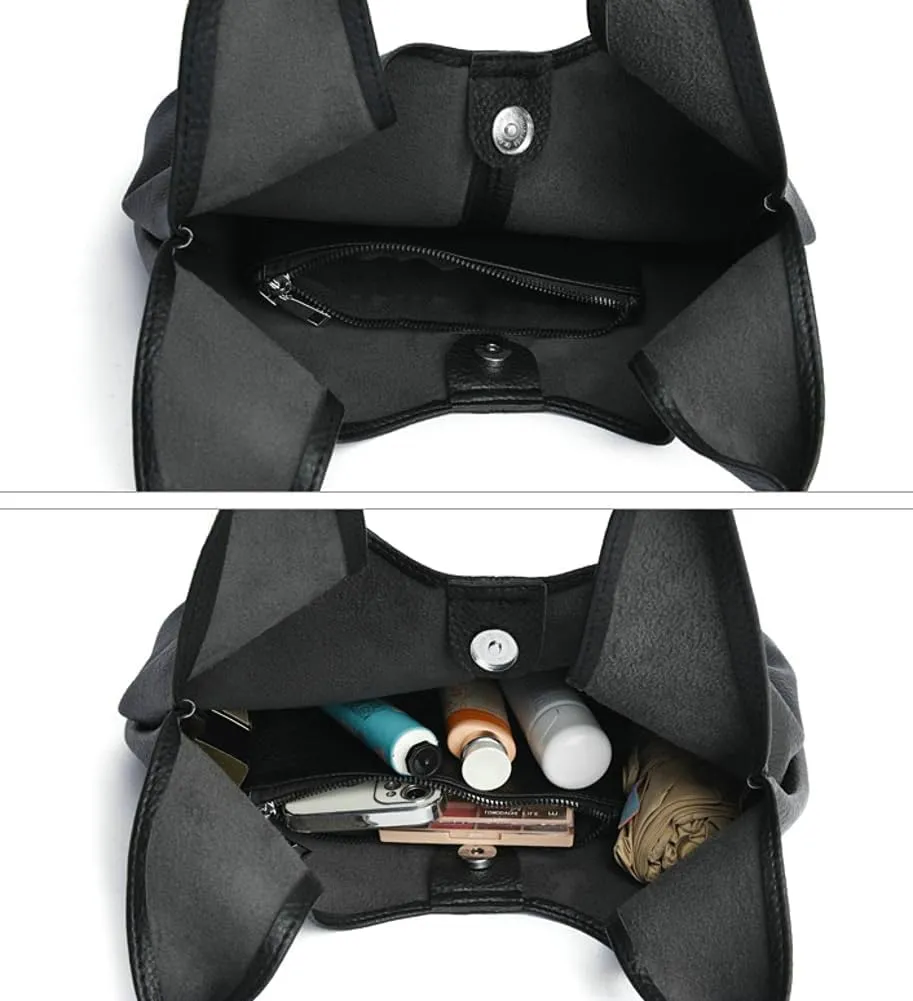 Hobo Bags Purse for Women Ultra Soft Foldable Shoulder Handbags with Coin Purse for Work & Shopping