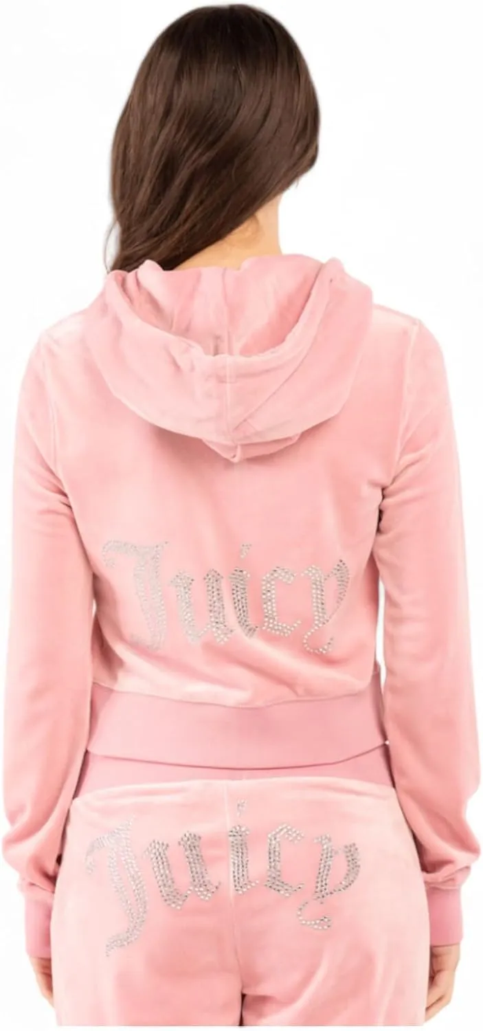 Juicy Couture Women's Bling Velour Tracksuit