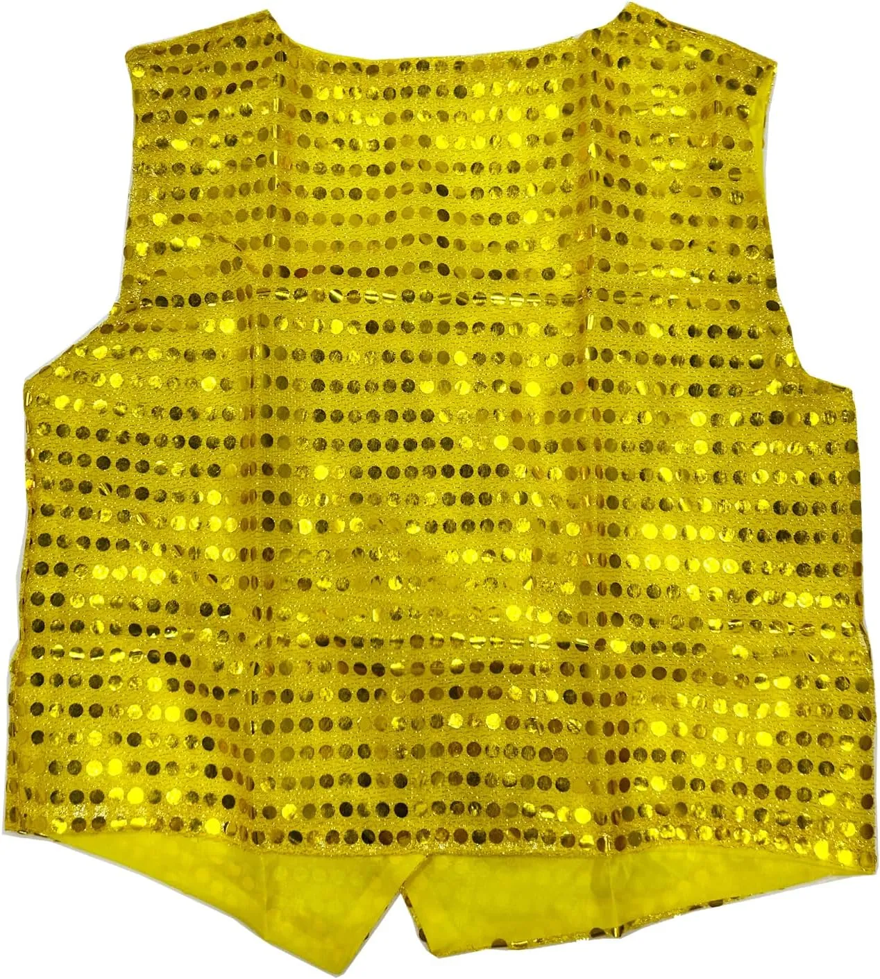 Kids Boys Girls Sequins Waistcoat Sleeveless V neckline Hip-Hop Jazz Dance Party Stage Performance Jacket Vest Costume