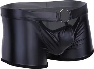 Men's Underwear Boxer Briefs Novelty Stretchy Briefs Underpants Ultra Soft Elastic Waistband Shorts Panties Knickers