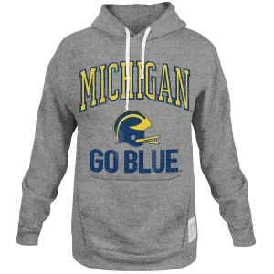 Michigan Wolverines Tri-blend Hoodie