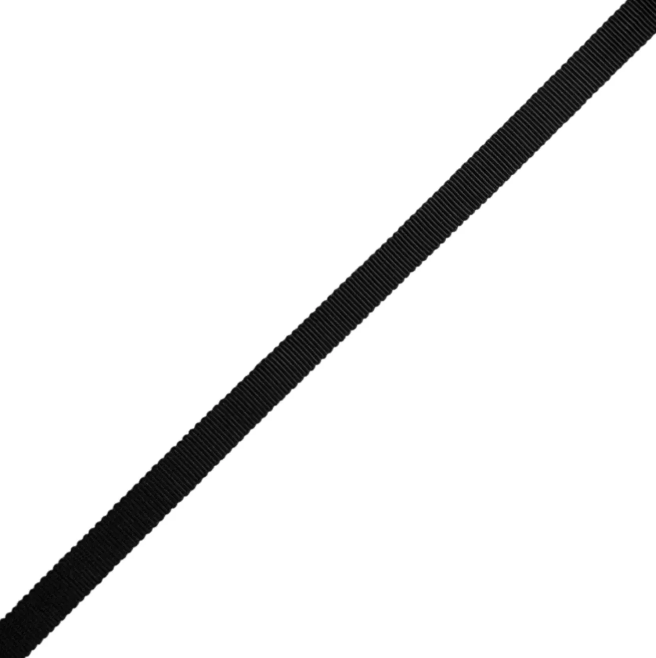 Petersham Ribbon - Black (by the yard)