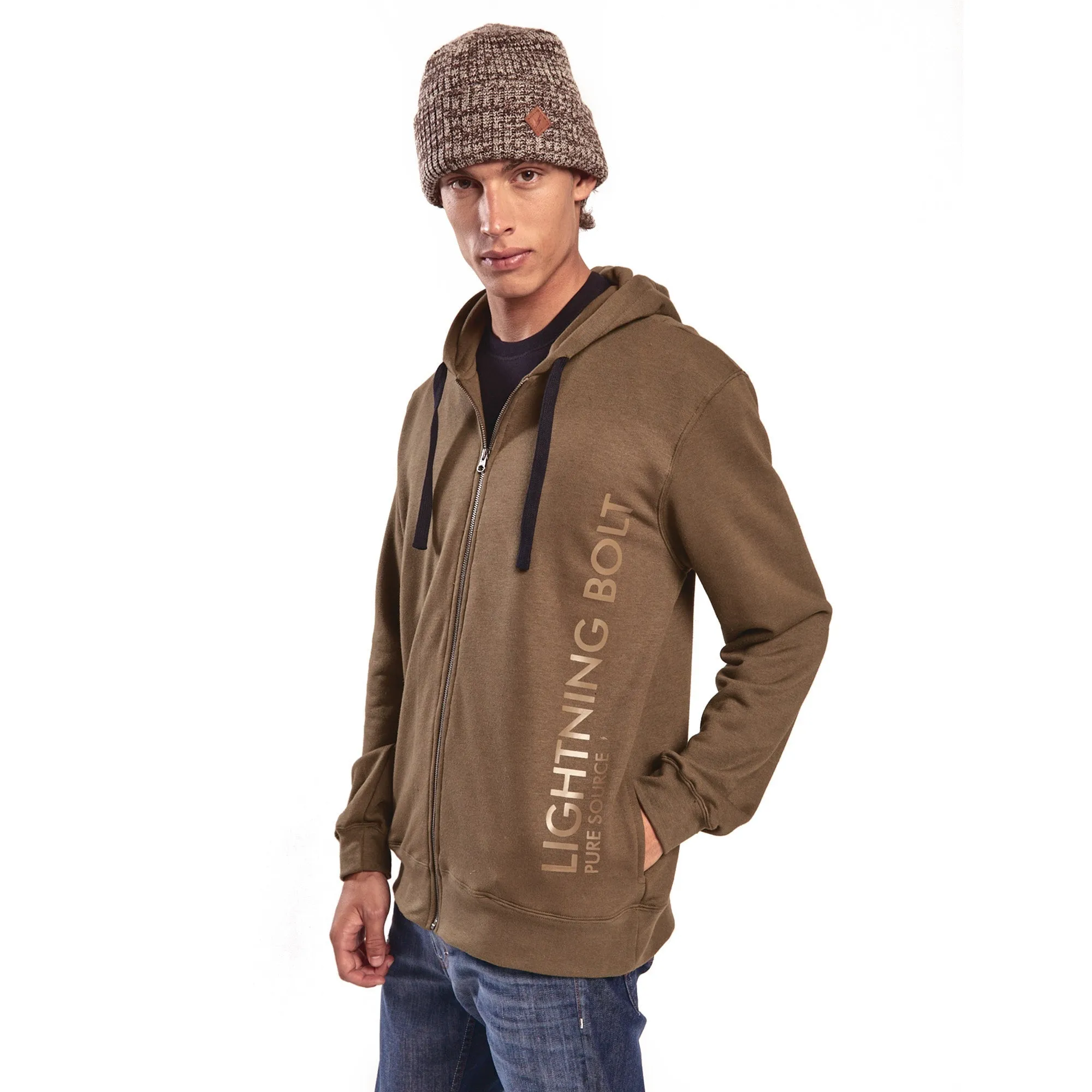 Salzburgo Zip Up Hoodie - Lightning Bolt ⚡