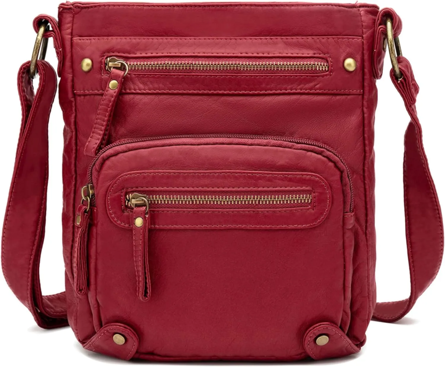 Scarleton Crossbody Bags for Women Travel Bag Purses and Handbags Multi Pocket Shoulder Bag Ultra Soft Faux Leather, H1693