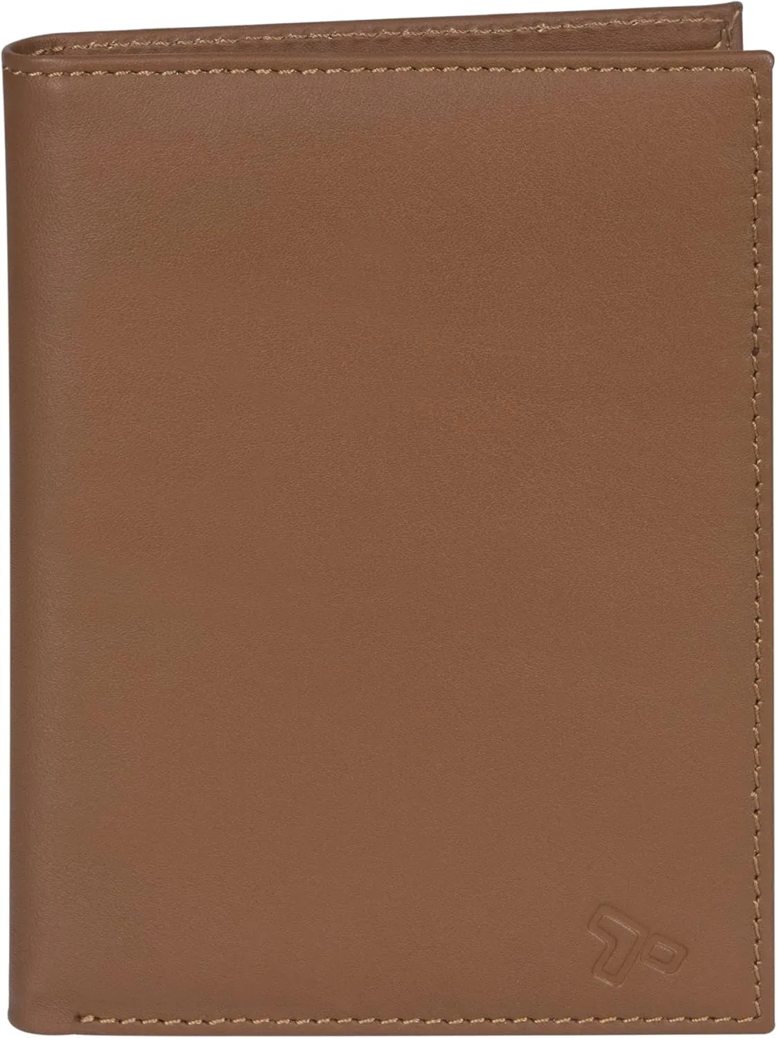 Travelon Safe Id Leather Passport Wallet, Saddle, One Size