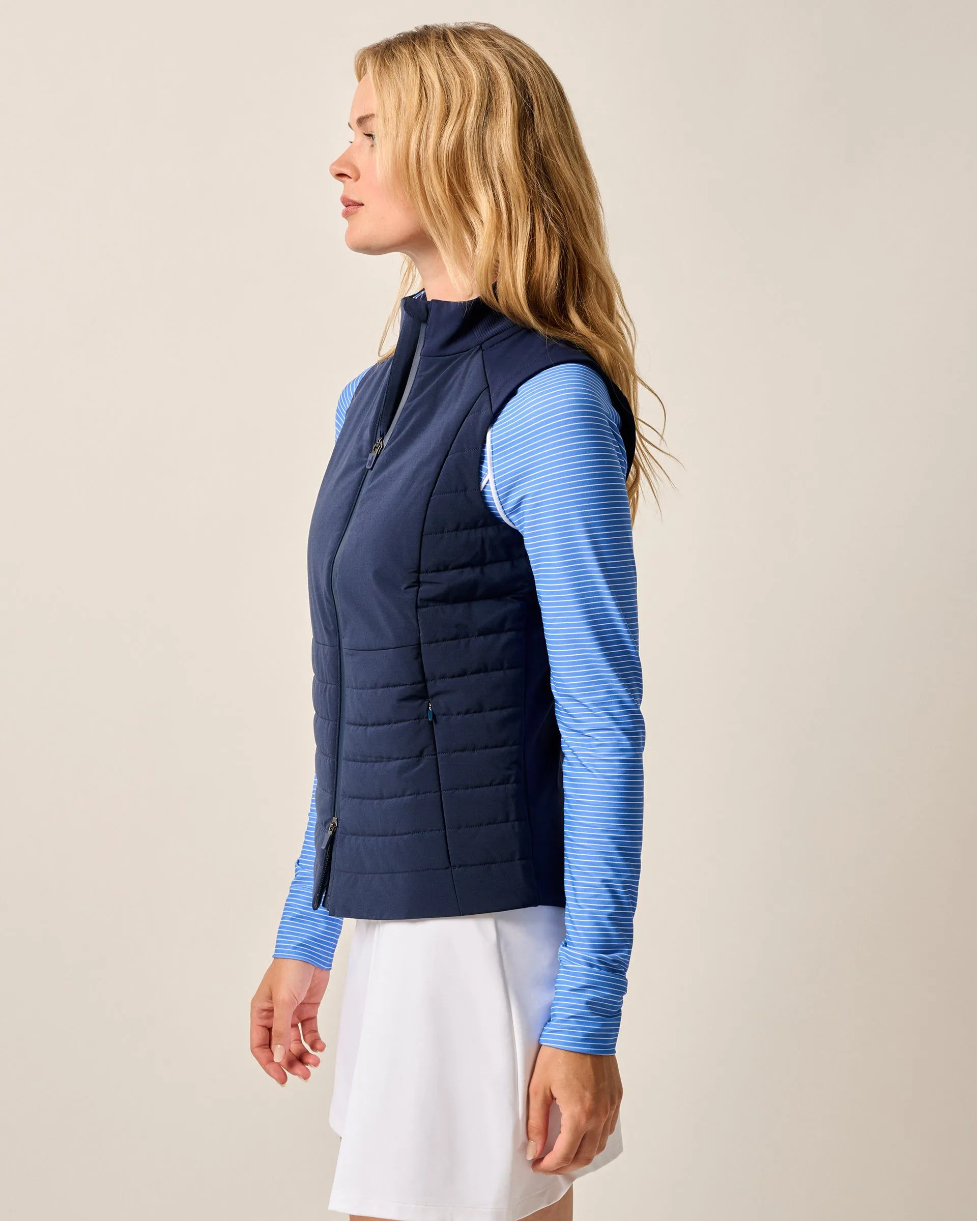 Victoria Performance Mixed Media Vest