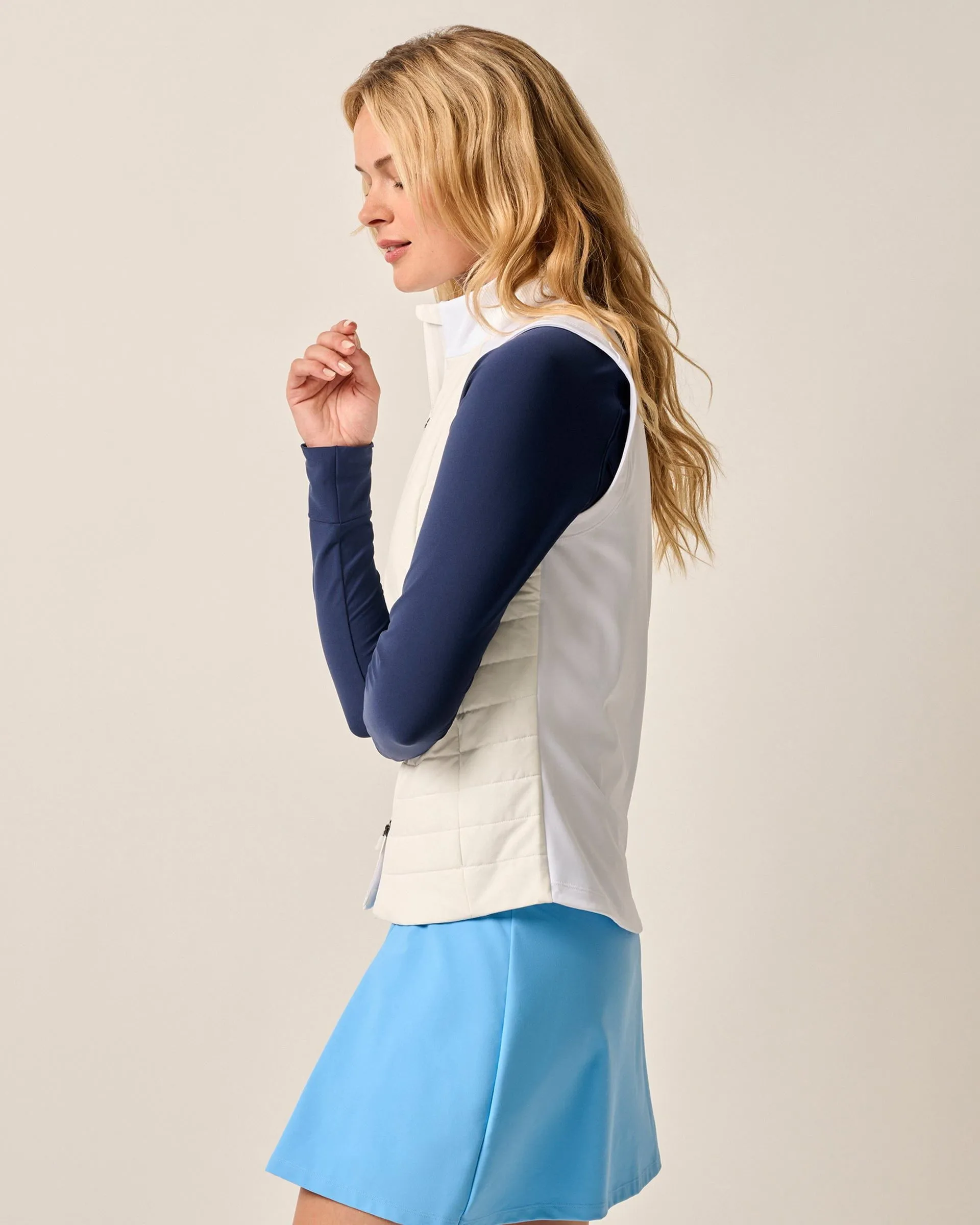 Victoria Performance Mixed Media Vest