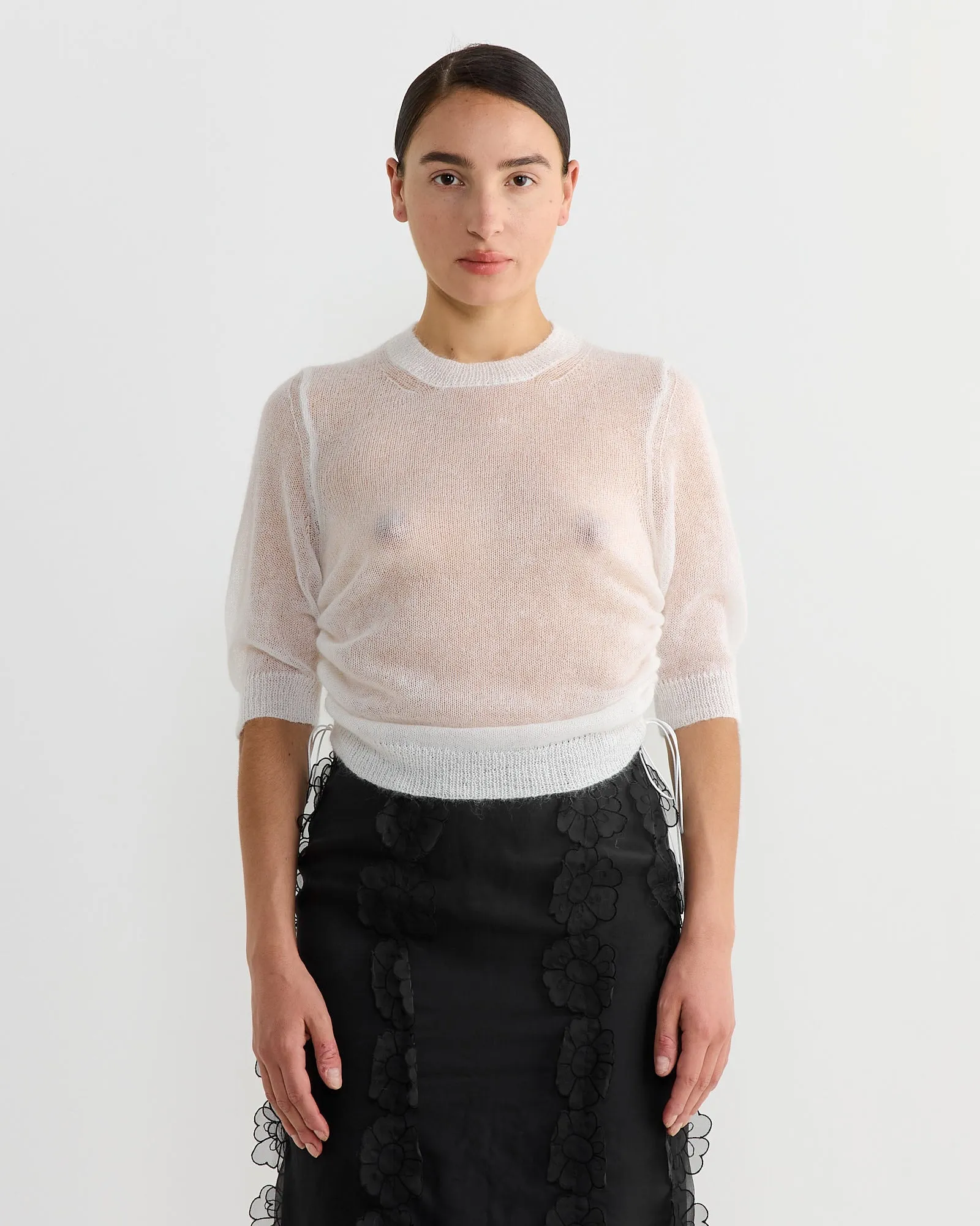 Videl Top in White