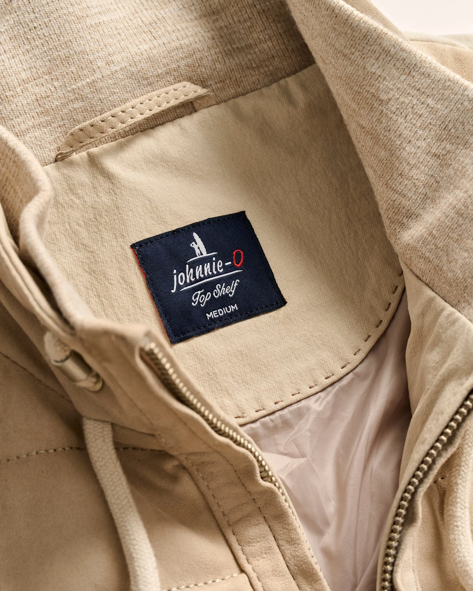 Winthrop Quilted Lambsuede Vest